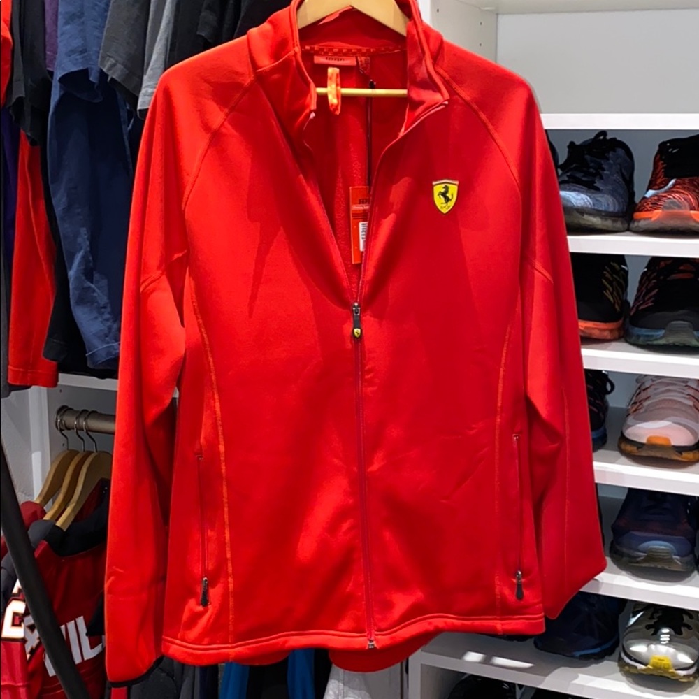 Ferrari Santander full front zip jacket